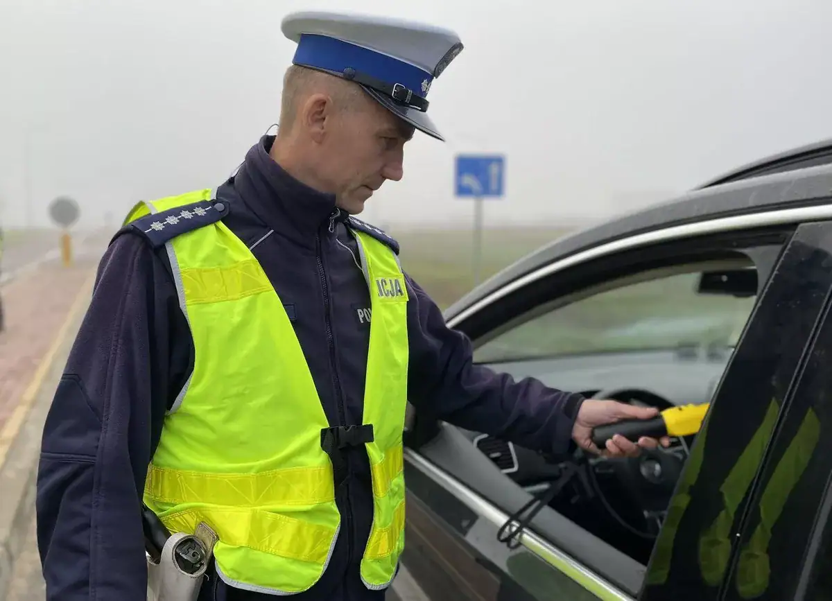 Nietrzeźwy kierowca w Kolnie