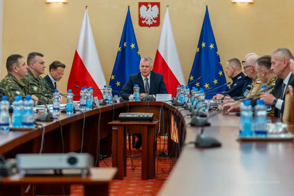 Wizyta ministra spraw wewnętrznych i administracji w Białymstoku