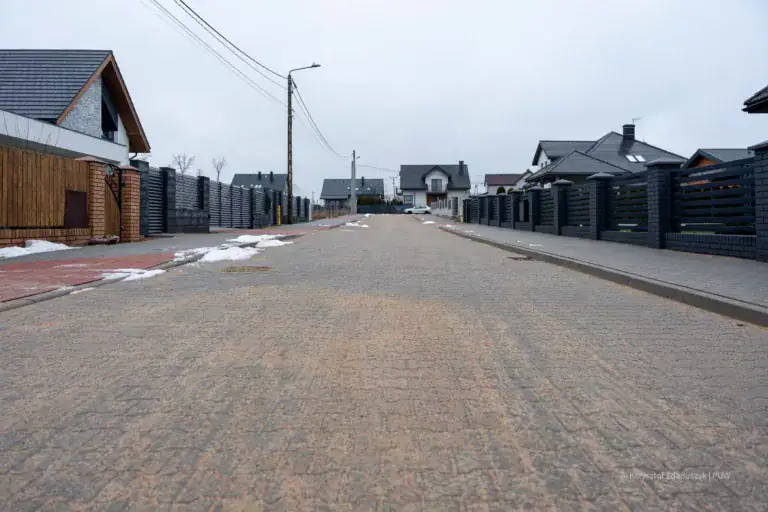 Przebudowa dróg w Łapach