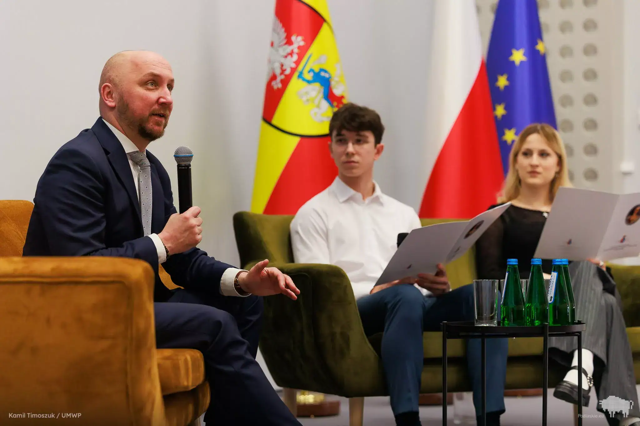 Spotkanie z mistrzami w II LO w Białymstoku