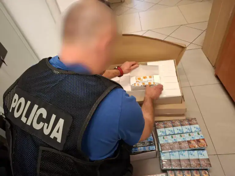 Bielscy policjanci zabezpieczyli kontrabandę