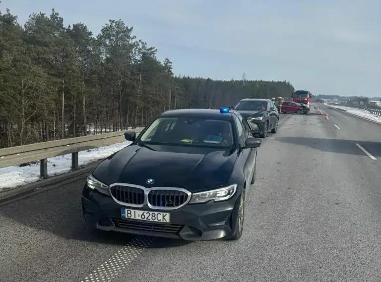 Wypadek S8 Białystok Zambrow