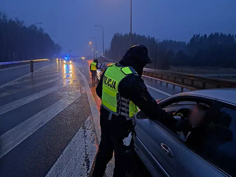 Kontrola trzeźwości w Białymstoku