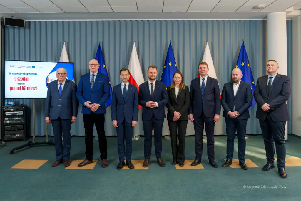 Dofinansowanie dla szpitali powiatowych w Podlaskiem