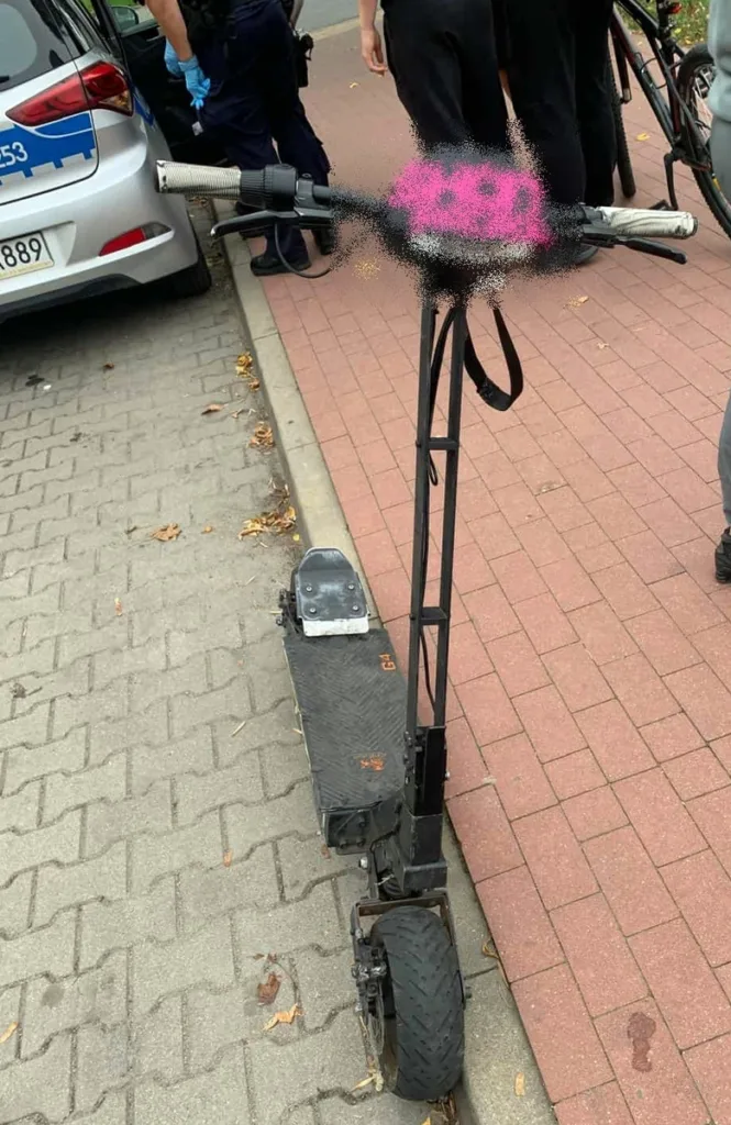 ukradł hulajnogę Łomża