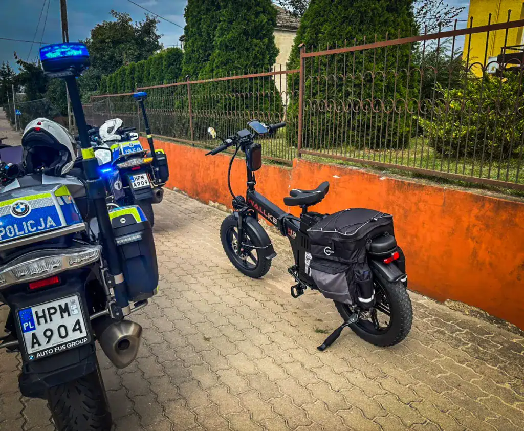 To już nie rower a motorower