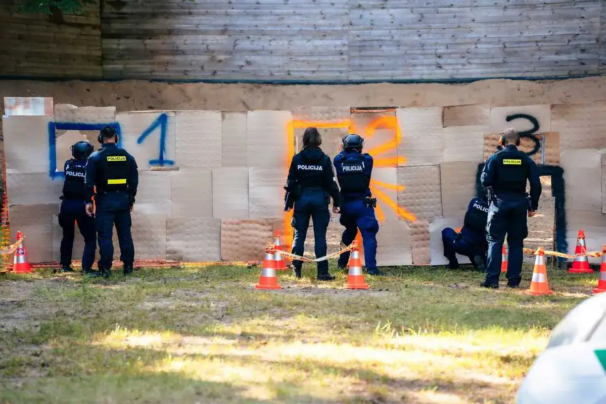 policjanci Podlasie zawody Litwa