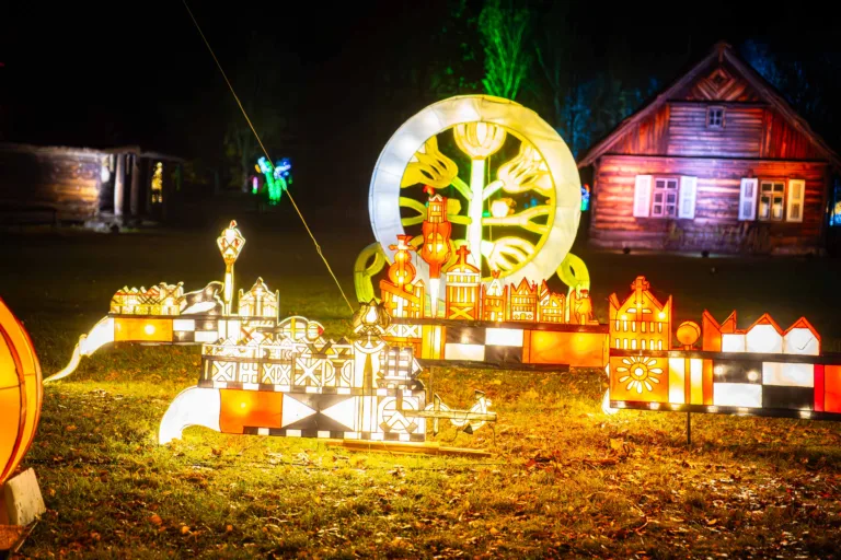 park iluminacji Białystok