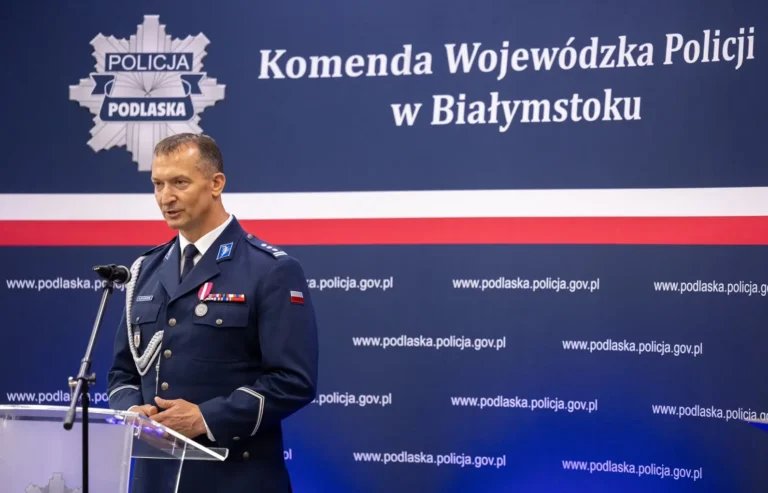 Mariusz Kryszkowski nowym Komendantem Wojewódzkim Policji w Białymstoku