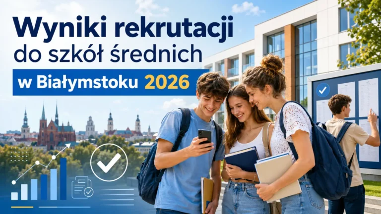 Wyniki rekrutacji do szkół średnich w Białymstoku 2026